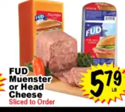 Superior Grocers FUD Muenster or Head Cheese offer