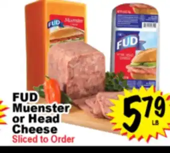 Superior Grocers FUD Muenster or Head Cheese offer