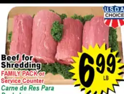 Superior Grocers Beef for Shredding offer