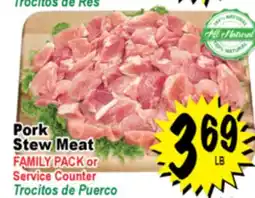 Superior Grocers Pork Stew Meat offer