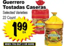 Superior Grocers Guerrero Tostadas Caseras offer