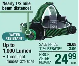 Menards Up to 1,000 Lumen offer
