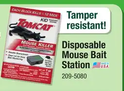 Menards Disposable Mouse Bait Station offer