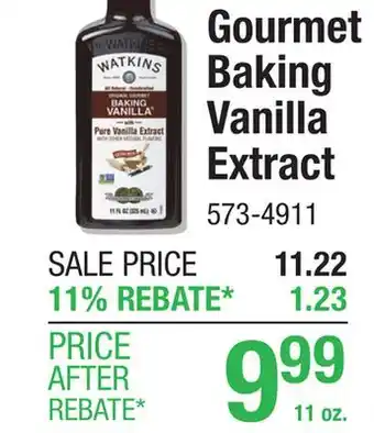 Menards Gourmet Baking Vanilla Extract offer