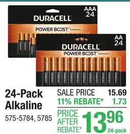 Menards 24-Pack Alkaline offer