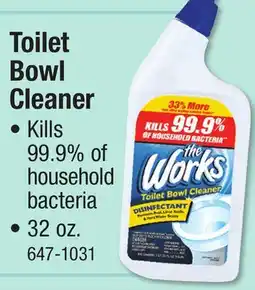 Menards Toilet Bowl Cleaner offer