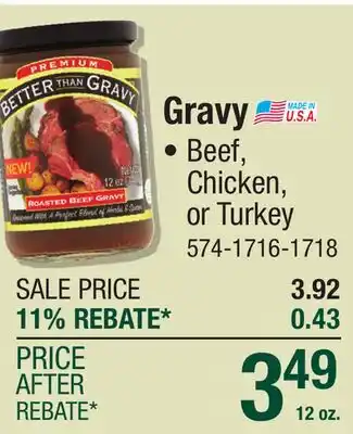 Menards Gravy offer