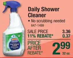 Menards Daily Shower Cleaner offer