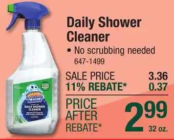 Menards Daily Shower Cleaner offer