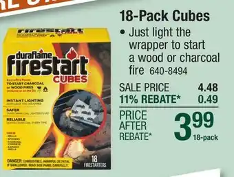 Menards 18-Pack Cubes offer