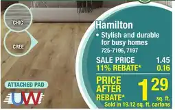 Menards Hamilton offer