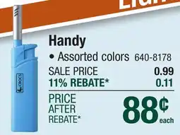 Menards Handy Lighters offer