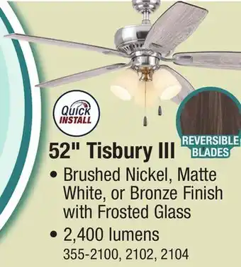 Menards 52 Tisbury III offer