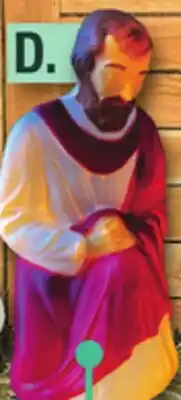 Menards 3-Piece Blow Mold Nativity Set offer