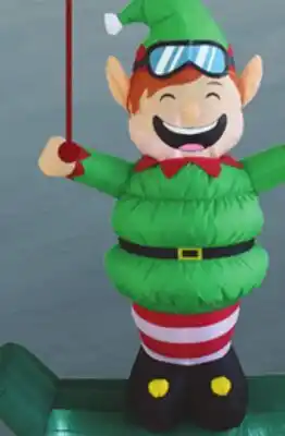 Menards 5'H Snowboard Elf offer