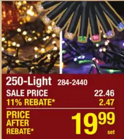 Menards 250-Light EMPRESS LED STRING LIGHTS offer