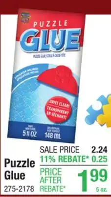 Menards Puzzle Glue offer