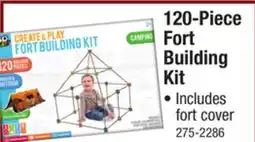 Menards 120-Piece Fort Building Kit offer