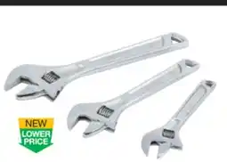 The Home Depot 3 pc. Adjustable Wrench Set Jaws offer