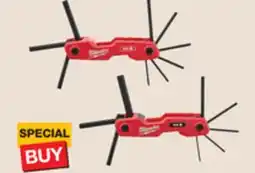 The Home Depot Milwaukee 17 pc. Folding Hex Key Set offer