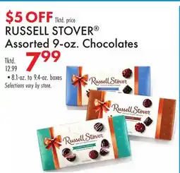Boscov's RUSSELL STOVER Assorted 9-oz. Chocolates offer