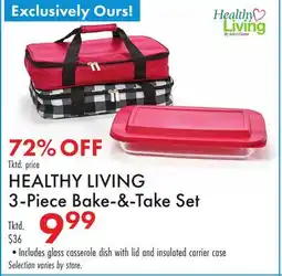 Boscov's HEALTHY LIVING 3-Piece Bake-&-Take Set offer