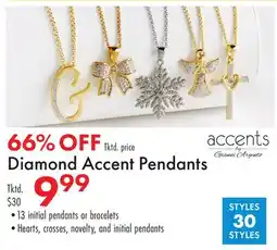 Boscov's Diamond Accent Pendants offer