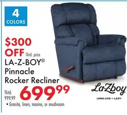 Boscov's LA-Z-BOY Pinnacle Rocker Recliner offer