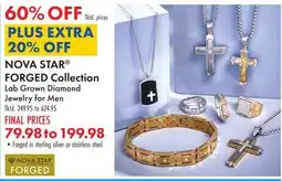 Boscov's NOVA STAR FORGED Collection Lab offer