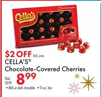 Boscov's CELLA'S Chocolate-Covered Cherries offer