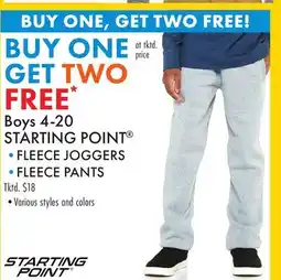 Boscov's Boys 4-20 STARTING POINT offer