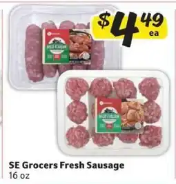 Winn Dixie SE Grocers Fresh Sausage offer