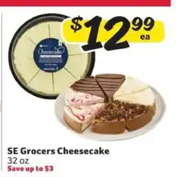 Winn Dixie SE Grocers Cheesecake offer