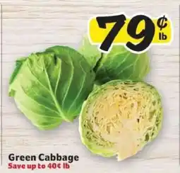 Winn Dixie Green Cabbage offer