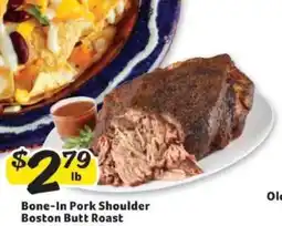 Winn Dixie Bone-In Pork Shoulder Boston Butt Roast offer