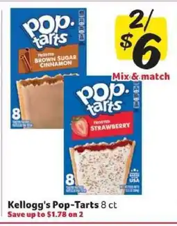 Winn Dixie Kellogg's Pop-Tarts offer