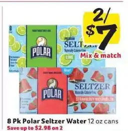 Winn Dixie Polar Seltzer Water offer