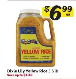 Winn Dixie Dixie Lily Yellow Rice offer