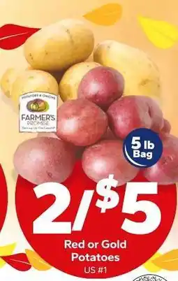 Save a Lot Red or Gold Potatoes offer