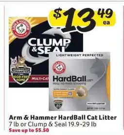 Winn Dixie Arm & Hammer HardBall Cat Litter offer