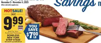 Boneless New York Strip Steak