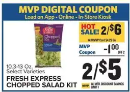 Food Lion Fresh Express Chopped Salad Kit offer
