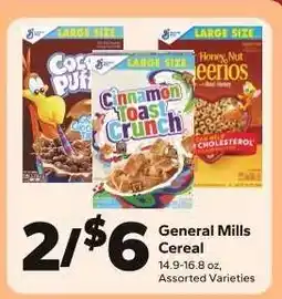 Save a Lot General Mills Cereal offer