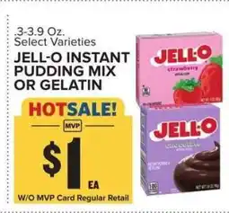 Food Lion Jell-O Instant Pudding Mix or Gelatin offer
