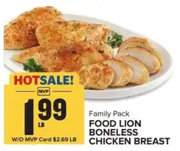 Food Lion Food Lion Boneless Chicken Breast offer