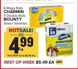 Food Lion Charmin & Bounty offer