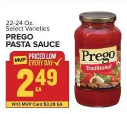 Food Lion Prego Pasta Sauce offer