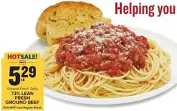 Food Lion 73% Lean Fresh Ground Beef offer