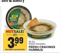 Food Lion Fresh Cravings Hummus offer