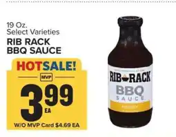 Food Lion RIB RACK BBQ SAUCE offer